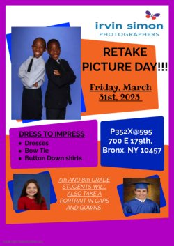 Retake Picture day at 595